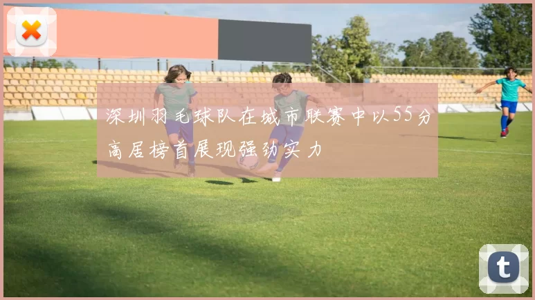 深圳羽毛球队在城市联赛中以55分高居榜首展现强劲实力